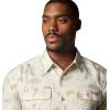 imageColumbia Mens PFG Uncharted Printed Short Sleeve ShirtStone Everglades