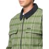 imageColumbia Mens Pitchstone Heavyweight Shirt Jacket GreenscapeBlack XXLarge