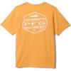 imageColumbia Boys PFG Short Sleeve Seasonal Graphic TeeSummer OrangeHigh Side Simple Marlin