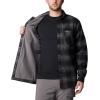 imageColumbia Mens Cornell Woods Fleece Lined Shirt JacketBlackuffalo Tartan