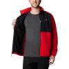 imageColumbia Mens Sage Peak Full Zip FleeceSail RedBlack