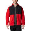 imageColumbia Mens Sage Peak Full Zip FleeceSail RedBlack
