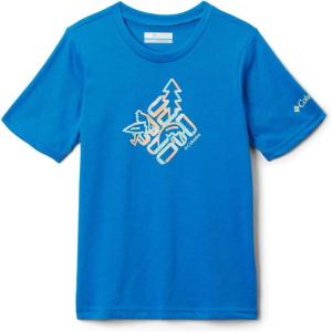 imageColumbia Boys La Poudre Pass Short Sleeve TeeBright IndigoCamptastic