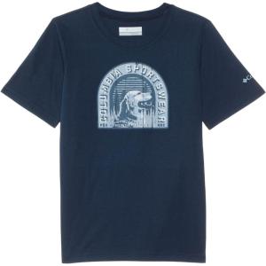 imageColumbia Boys La Poudre Pass Short Sleeve TeeCollegiate NavyFurry Friend