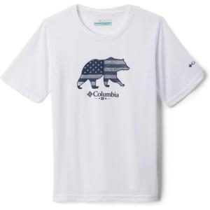 imageColumbia Boys La Poudre Pass Short Sleeve TeeWhite  Abearica