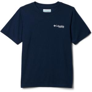 imageColumbia Boys PFG Short Sleeve Seasonal Graphic TeeCollegiate NavyPfg Y Diamond Bit Gem