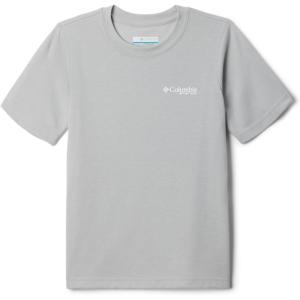 imageColumbia Boys PFG Short Sleeve Seasonal Graphic TeeCool GreyStack Em Trout