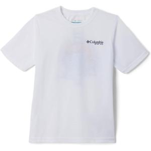 imageColumbia Boys PFG Short Sleeve Seasonal Graphic TeeWhiteSail Tower Graphic