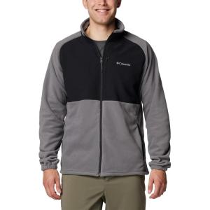 imageColumbia Mens Sage Peak Full Zip FleeceCity GreyBlack