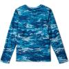 imageColumbia Boys PFG Solar Stream Printed Long Sleeve ShirtBlue Echo Sumi Camo