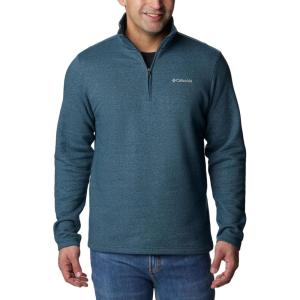 imageColumbia Mens Great Hart Mountain III Half ZipNight Wave Heather