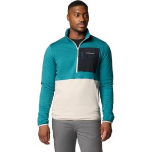 imageColumbia Mens Hike Half Zip IiRiver BlueDark StoneBlack