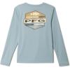 imageColumbia Boys Terminal Tackle PFG High Side Long SleeveCrushed BluePfg High Side Bass