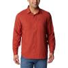 imageColumbia Mens Silver Ridge Utility Lite Long SleeveWarp Red