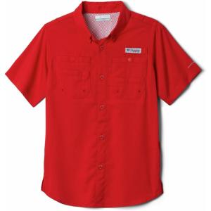 imageColumbia Boys Big Tamiami Short Sleeve ShirtRed Spark