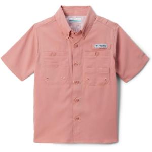 imageColumbia Boys Big Tamiami Short Sleeve ShirtSandalwood Pink