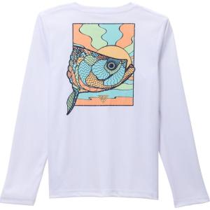 imageColumbia Boys Terminal Tackle PFG Fish Shine Long SleeveWhiteTarpon Rise