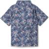 imageColumbia Boys Slack Tide Short Sleeve Camp ShirtNocturnal Marlin Palms