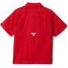 imageColumbia Boys Slack Tide Short Sleeve Camp ShirtRed Spark