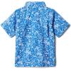 imageColumbia Boys Slack Tide Short Sleeve Camp ShirtVivid Blue Kona Youth