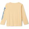 imageColumbia Boys Terminal Tackle Long Sleeve TeeCocoa ButterVivid Blue Logo