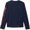 imageColumbia Boys Terminal Tackle Long Sleeve TeeCollegiate NavyRed Spark Logo