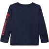 imageColumbia Boys Terminal Tackle Long Sleeve TeeCollegiate NavyRed Spark Logo