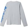 imageColumbia Boys Terminal Tackle Long Sleeve TeeCool GreyVivid Blue