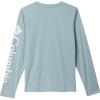 imageColumbia Boys Terminal Tackle Long Sleeve TeeCrushed BlueWhite Logo