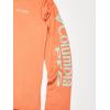 imageColumbia Boys Terminal Tackle Long Sleeve TeeDusty OrangeNew Mint Logo