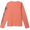 imageColumbia Boys Terminal Tackle Long Sleeve TeeFaded PeachCollegiate Navy Logo