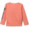 imageColumbia Boys Terminal Tackle Long Sleeve TeeFaded PeachCollegiate Navy Logo