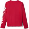 imageColumbia Boys Terminal Tackle Long Sleeve TeeFuchsia RushWhite Logo