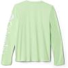 imageColumbia Boys Terminal Tackle Long Sleeve TeeLime GlowWhite Logo