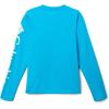 imageColumbia Boys Terminal Tackle Long Sleeve TeeOcean BlueWhite Logo