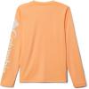 imageColumbia Boys Terminal Tackle Long Sleeve TeeOrange GlowWhite