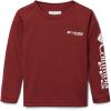 imageColumbia Boys Terminal Tackle Long Sleeve TeeRed JasperWhite Logo