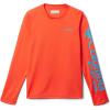 imageColumbia Boys Terminal Tackle Long Sleeve TeeBright PoppyOcean Blue Logo