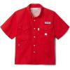 imageColumbia Little Boys Bonehead Short Sleeve ShirtRed Spark