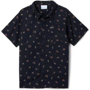 imageColumbia Boys Rapid Rivers Printed Short Sleeve ShirtBlack Deserted