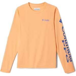 imageColumbia Boys Terminal Tackle Long Sleeve TeeBright NectarVivid Blue Logo