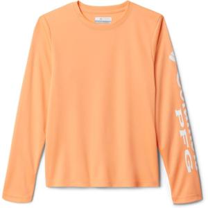 imageColumbia Boys Terminal Tackle Long Sleeve TeeBright NectarWhite Logo