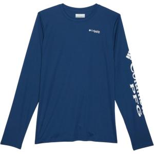 imageColumbia Boys Terminal Tackle Long Sleeve TeeCarbonWhite Logo