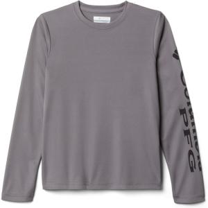imageColumbia Boys Terminal Tackle Long Sleeve TeeCity GreyBlack Logo