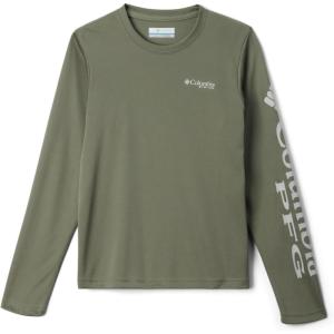 imageColumbia Boys Terminal Tackle Long Sleeve TeeCypressCool Grey Logo