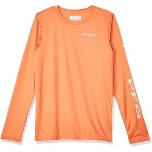 imageColumbia Boys Terminal Tackle Long Sleeve TeeDusty OrangeNew Mint Logo