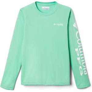 imageColumbia Boys Terminal Tackle Long Sleeve TeeLight JadeWhite Logo