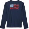 imageColumbia Boys Y Terminal Tackle PFG Fish Flag LsCollegiate NavyRed Spark