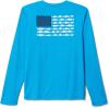 imageColumbia Boys Y Terminal Tackle PFG Fish Flag LsCompass BlueWhite