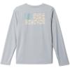 imageColumbia Boys Y Terminal Tackle PFG Fish Flag LsCool GreyCrushed Blue Trout  Flies